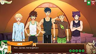 game friends camp episode 17 - scout badges russian voice acting, is that twink your friend?