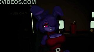Hey, check Bonfie Bonnie in wild FNAF furry porn compilation! 🐻🔥