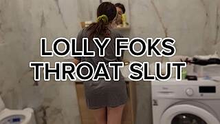 i'm sory, teen gets fuckd in mouth, couldn't make her sit sill in amatur video