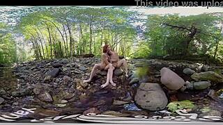 yanks amateurs ana molly and belle having lesbian fun outdoors with pussy fingering masturbation cum redhead shaved pussy