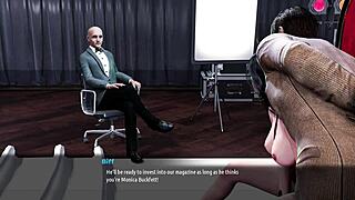 fashion business features monica in a steamy model photoshoot scene.