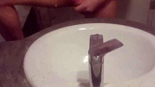 Young gay man masturbates in private session