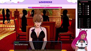 Vtuber LewdNeko play Harem Hotel part 26.
