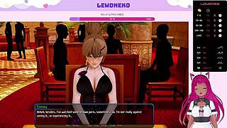 Vtuber LewdNeko play Harem Hotel part 26.