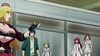 The Harem At The End In Anime Hentai Style.