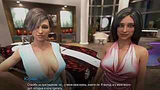 College Bound Part 29: Double Doggystyle Action with Big Cock and Anal Whore.