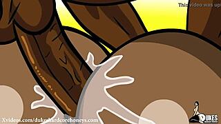 Big Booty Black Bbw Take Huge Cock Up Her Ass!