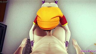 Dragon Ball Hentai: POV Pan Boobjob and Fucked