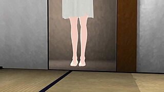 Emma Was Naked In Gravure Happening, Posing Seductively In Anime Cartoon Style