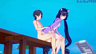 i fucked pecorine and karyl intense, hentai style