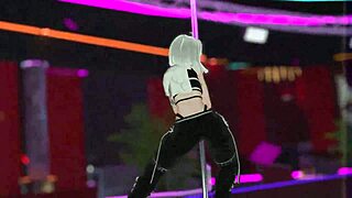 Vrchat pole dancing performance
