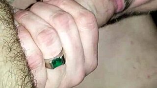 Teasing My Friend Zach with a Slow, Sensual Blow on His Massive Tool.