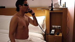 Casimiro asks for massage in room with happy ending