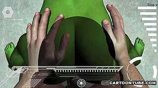 I Fuck Alien's Pussy Hard.