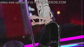 Vrchat pole dancing performance