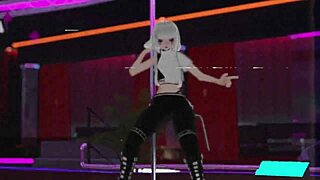 Vrchat pole dancing performance