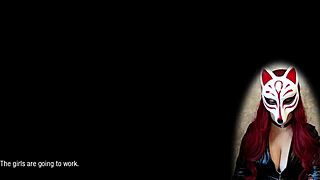 Kate 11 Cosplay Maid In Stockings And Redhead Costume