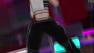 Vrchat pole dancing performance