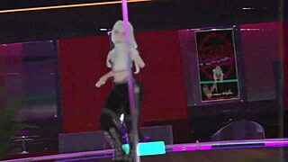 Vrchat pole dancing performance