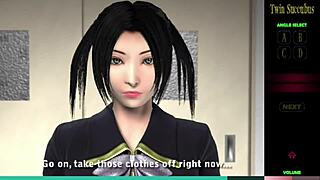 Twin Succubus Episode 5: Cute Fat Boobed Girls Blow Big Cocks 😈