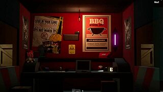 fnaf hentai parody with freaky five nights action