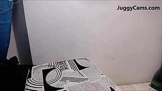 i'm showin off my big tits on cam, but there's some drama goin on.