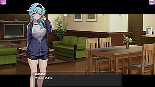 i exposed the busty delivery worker with toys