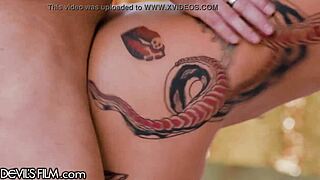 Smokin Hot Tattooed Girl Gets Pussy Licked, Fisted, And Double Penetrated Hard!