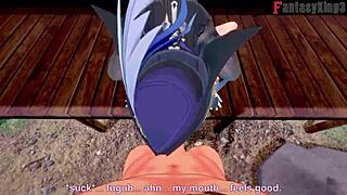 Clorinde Blowjob 1 Genshin Impact Full Fantasyking3