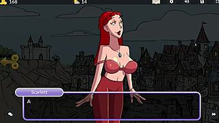 Cartoon porn with anal and oral sex in a brothel