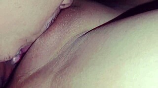 couple engages in intimate oral activity