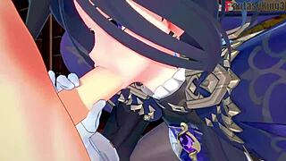 Clorinde Blowjob 1 Genshin Impact Full Fantasyking3