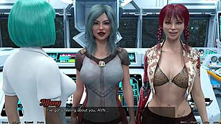 Stranded in space 4 - hot indian milf fucks in outfit