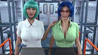 Stranded in space 4 - hot indian milf fucks in outfit