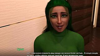 Bold naked teen in 3some pussy play with friends in american 3d cartoon gameplay.