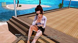 Exploring harem hotel in game episode 305