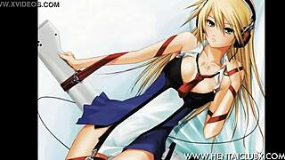 Anime girls in sexy hentai ecchi with detailed actions and roles.