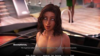 Bold naked teen in 3some pussy play with friends in american 3d cartoon gameplay.