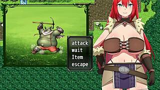 Redhead Rebecca Saves Boy With Sword Of Nasty Curses Part 1