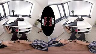 Gorgeous Blonde With Tanned Body Teases Herself Playfully