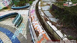 Outdoor Anal Bang With Tattooed German Milf on Date