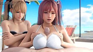 Asian Ebony Mix in Rough Doggystyle Action