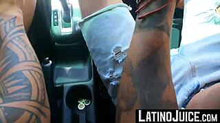 ラテンのケイン・ゴメスがロバートに野外ハード種付け！