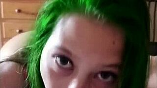 damn, latina gives an epic suck on web chat!