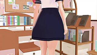 Mia Feels Excited In Her Sailor Uniform Gravure