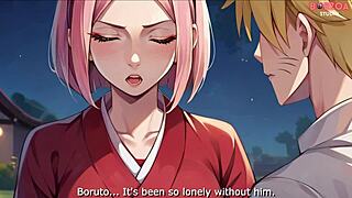 Unreal 3D Hentai With Sakura Haruno And Boruto!