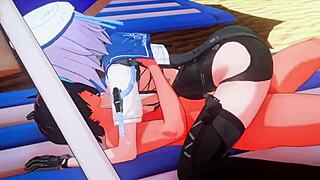 watch me ride in cowgirl dominance, giving handjob and squirting all over the place