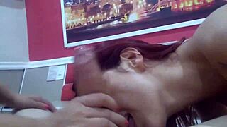 Natalia Prado thought her friend Joy Cardozo couldn't suck cock, but she proved her wrong in this gay creampie scene from Porno Gaucho