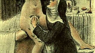 vintage erotic drawings collection