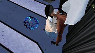 black cop fucks muslim on plane